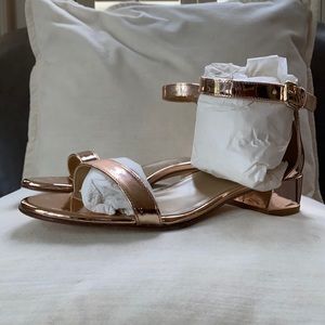 Beige Glass Stuart Weitzman 7.5 Shoes